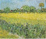 Vincent Van Gogh View of Arles with irises in the foreground France oil painting artist